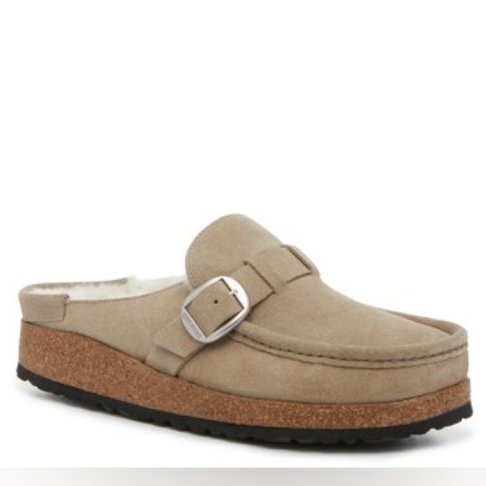 NWT BIRKENSTOCK Buckley Suede Clogs!